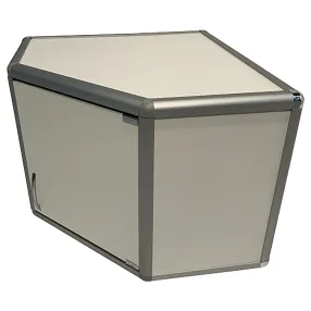 шкаф лабораторный навесной med 19.005al (белый)