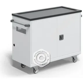 тележка для хранения и зарядки 18 ноутбуков с электросхемой