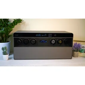 сейф мебельный klesto smart jsm6 дымчатый серый