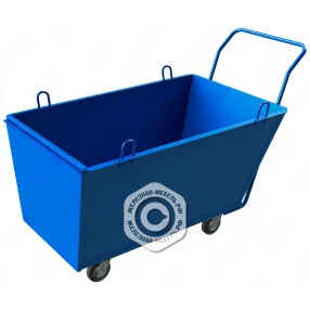 контейнер металлический грузовой на колёсах (пирамида) 550х810х1235