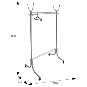 вешалка м-13 на колесах
