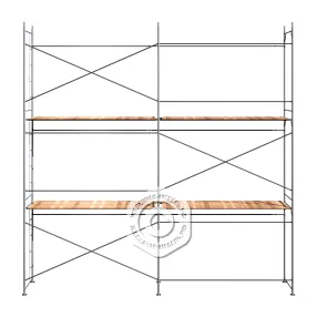 леса рамные строительные лрсп-д 30, 6х6 м (2 яруса под настил)