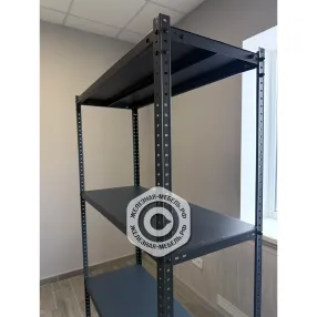 стеллаж ms standart black 2000х1000х500 (5 полок)