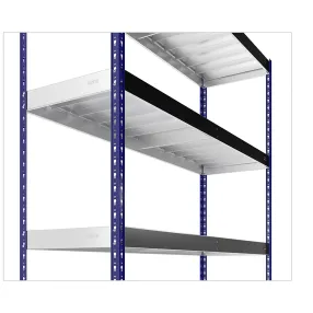 стеллаж sb 3000х1830х910 (5 ярусов с оцинкованным настилом)