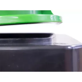 мусорный бак 60л. с зелёной крышкой арт. mgbks 60