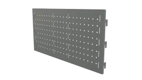 перфорированная панель титан-gs 596х288 (цвет серебристый)