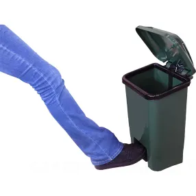 мусорный контейнер мкт-30 полимерный 30л., с педалью, с пакетодержателем
