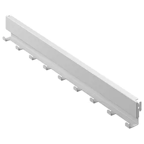 панель с крючками практик home ghs-60 белая