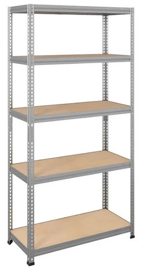 стеллаж sbl 180kd/120x40/5 оцинкованный