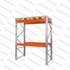 стеллаж грузовой стсм 2500х1800х1000 (2 яруса), усиленный