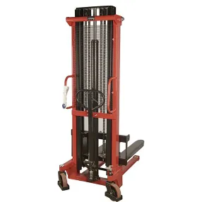 штабелер гидравлический 1,0 т 3,0 м tor cty-eh с раздвижными вилами