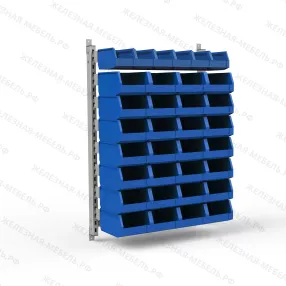 стеллаж настенный №185 (1370х950х63)