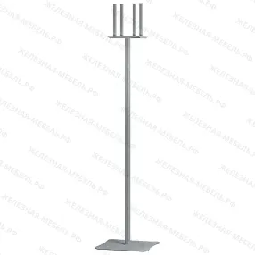 стойка для пакетов в магазин - сдпр 300х300х1300 «retail», полимер