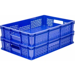 ящик п/э 600х400х120 перфорированный с ручками арт. 704.01.01 м