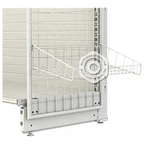 корзина наклонная для панели торцевой сетчатой 280х435х100 мм