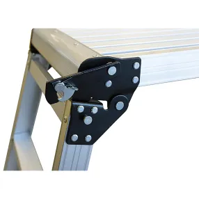 рабочая платформа алюминиевая team hwp 101x30, 700 мм