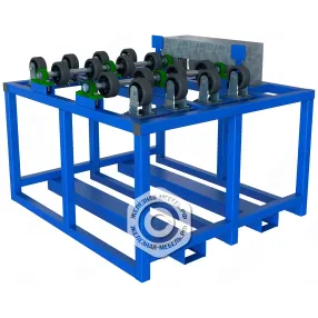 блок для вращения двух бочек (725х1300х1200)