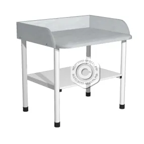 стол пеленальный сппм-1 (кожзам эконом белый, каркас белый)