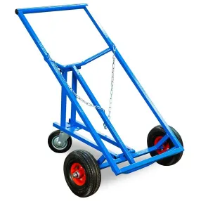 тележка для металлических бочек tor кб-2 (250 пневмо+160 поворотное)