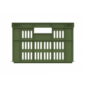 ящик универсальный пищевой лёгкий, большая перфорация (600х400х250)