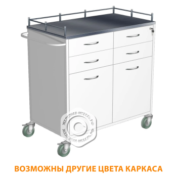 Стол манипуляционный СИА-1 (каркас белый)