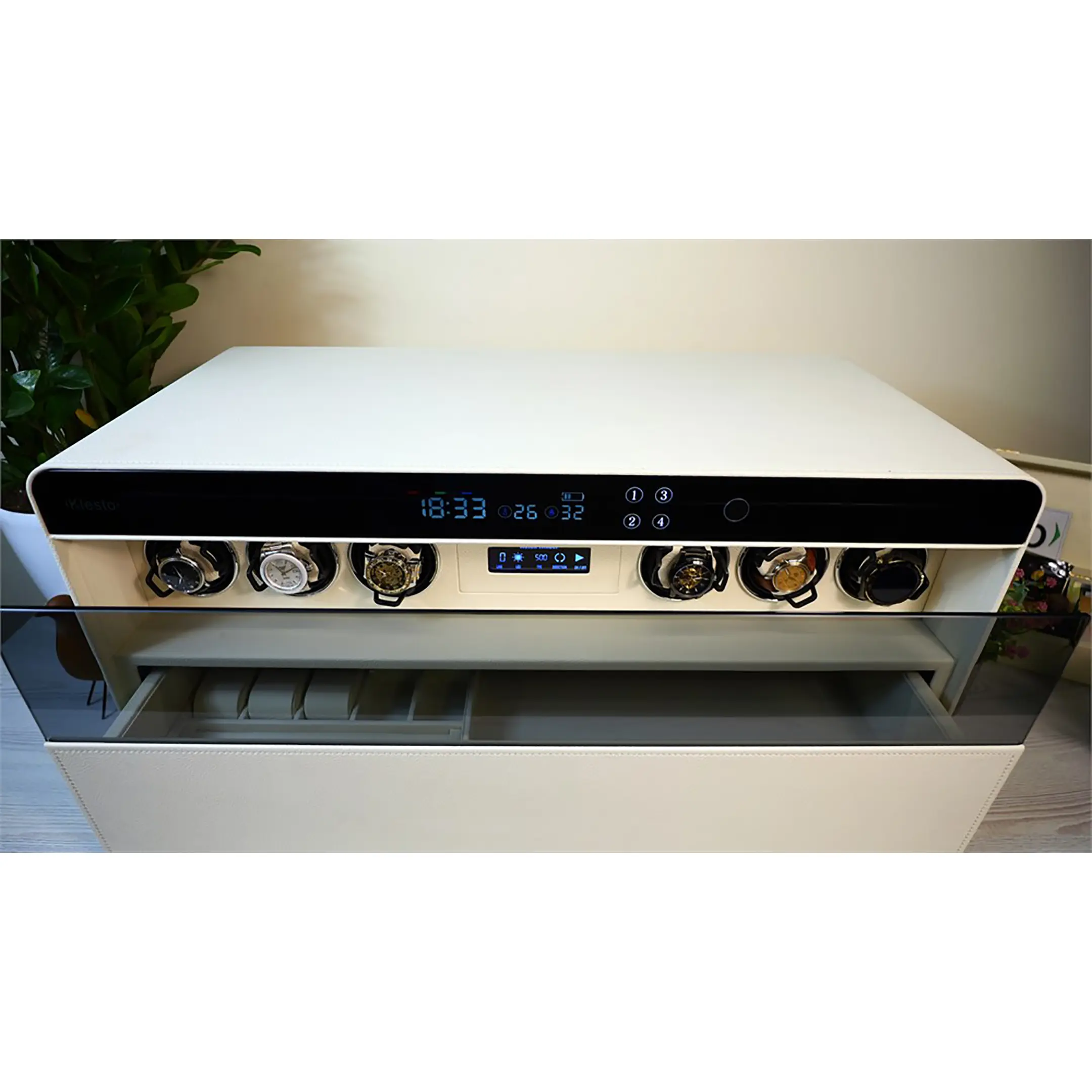 Сейф мебельный Klesto Smart JSM6 слоновая кость