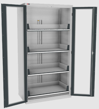 Шкаф инструментальный ВС-055-03 с дверьми с окнами