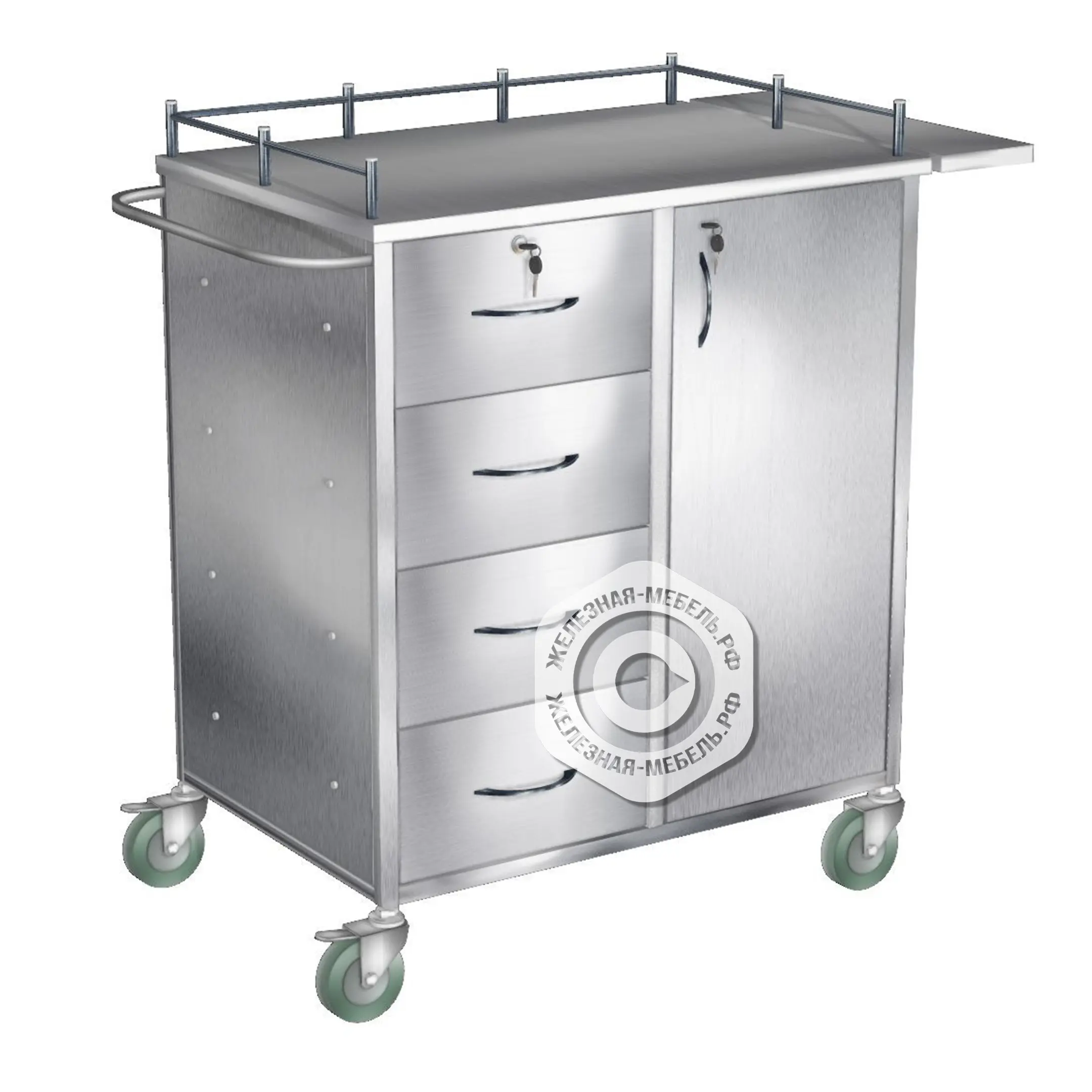 стол манипуляционный сиа-4н (нержавеющая сталь)