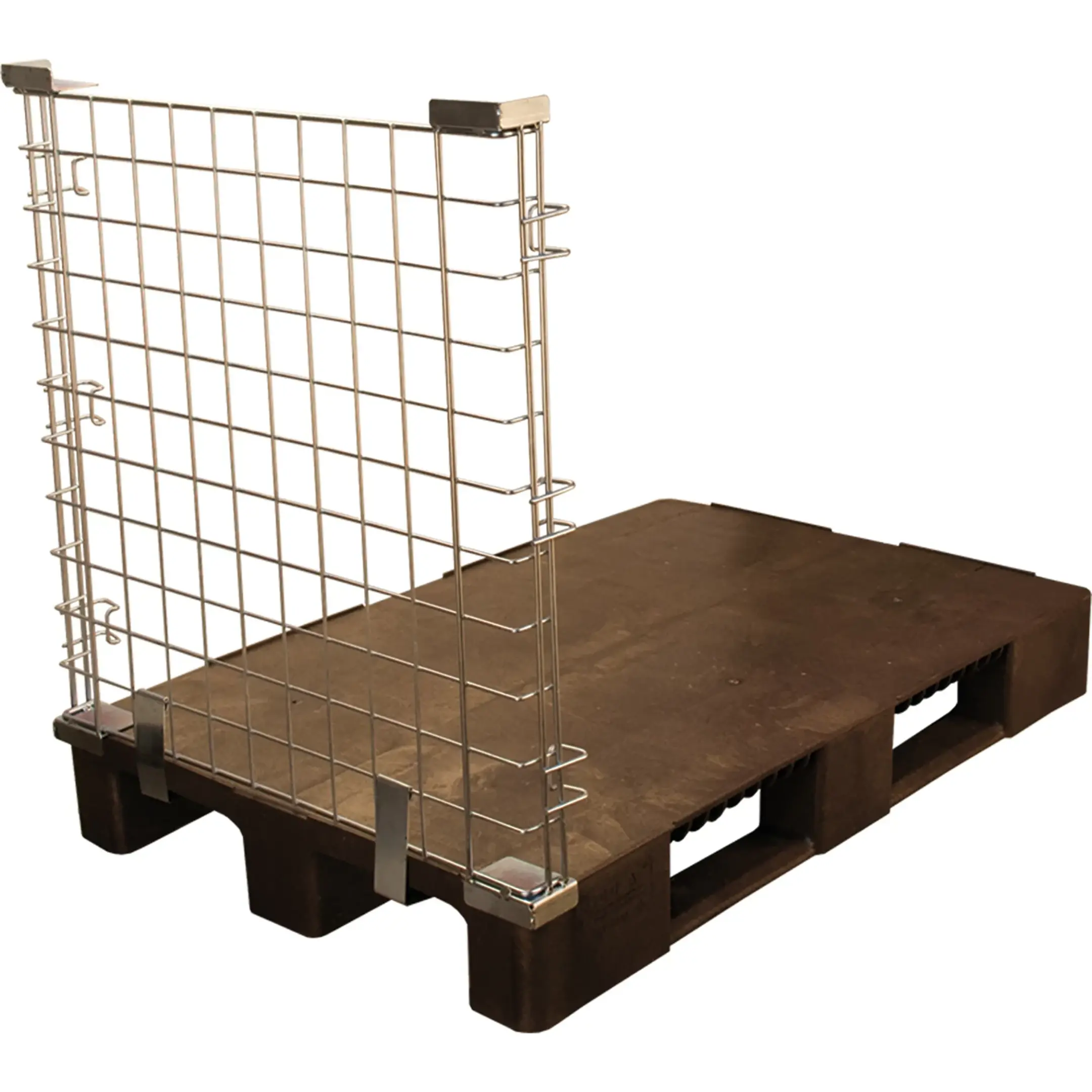 контейнер разборный оцинкованный на паллете 1200х800х1030 мм (арт. кмб)