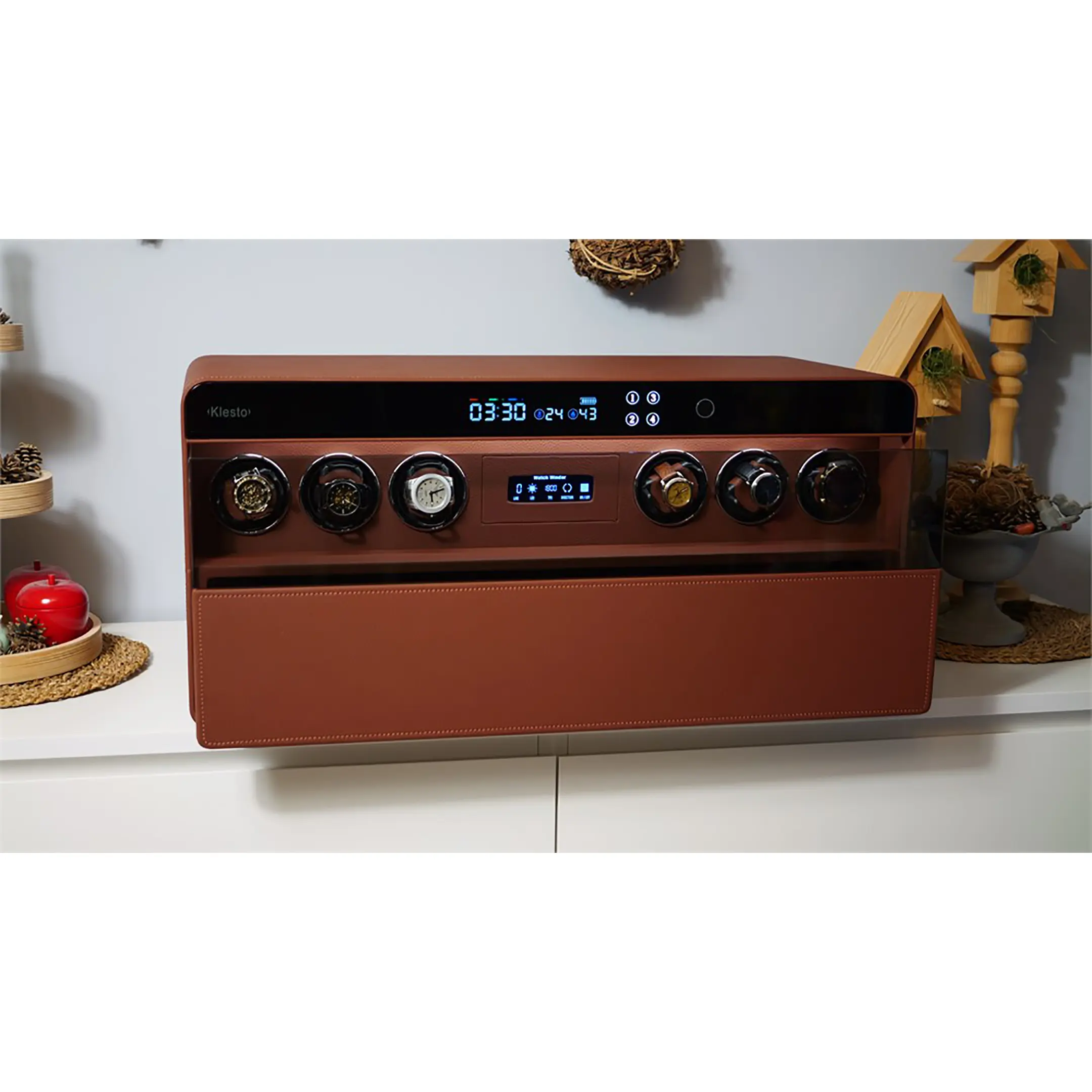 сейф мебельный klesto smart jsm6 рубиновая кожа