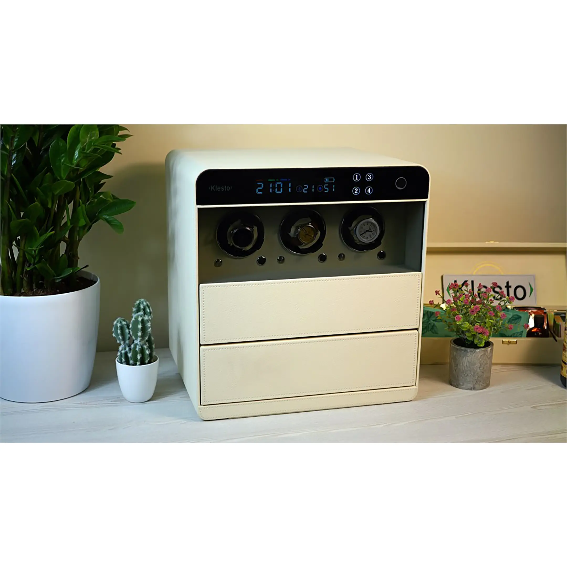 Сейф мебельный Klesto Smart JSM3 слоновая кость