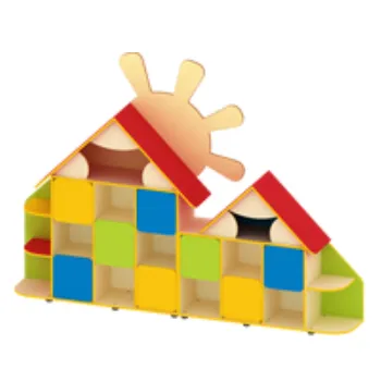 Стеллажи с ящиками для игрушек