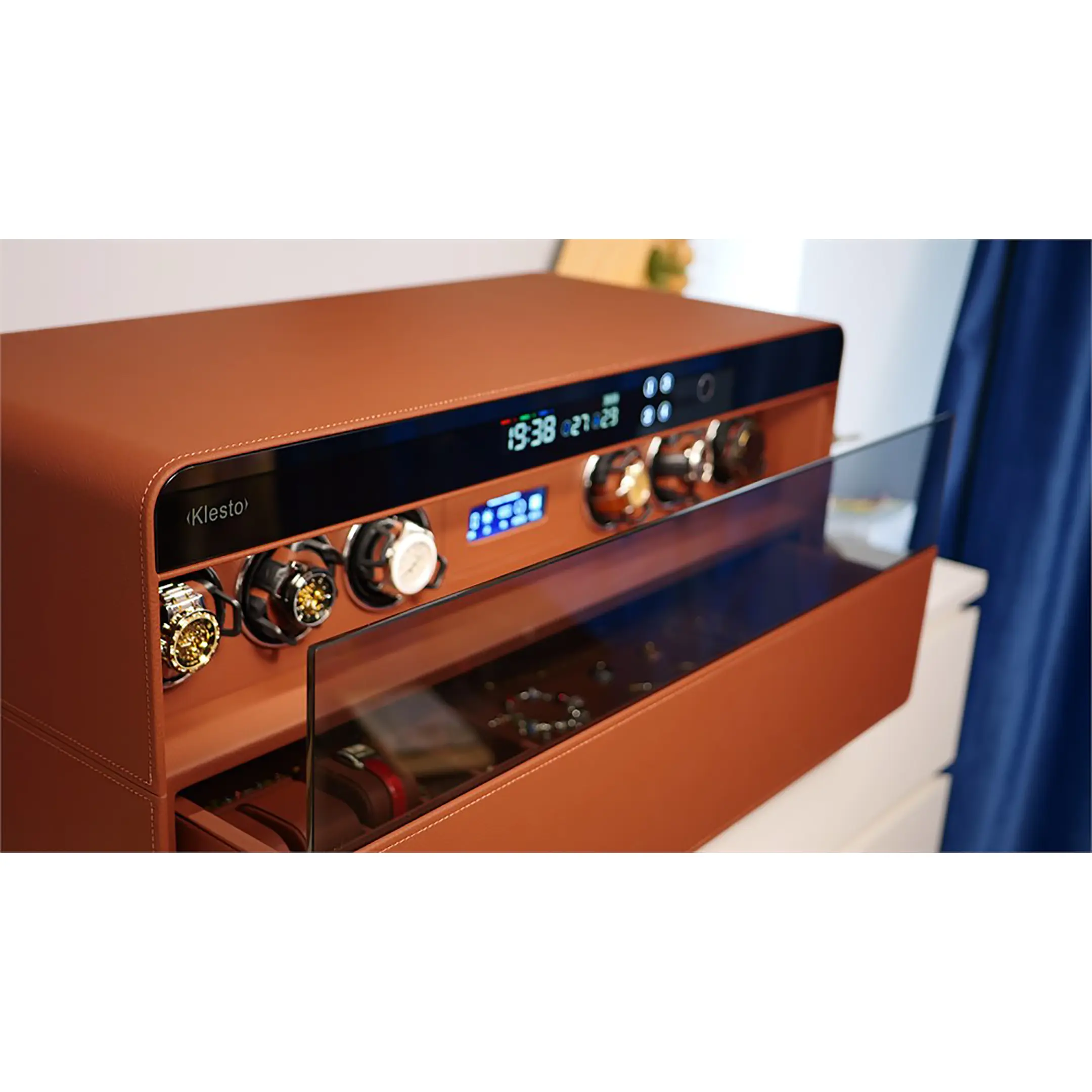 сейф мебельный klesto smart jsm6 рубиновая кожа