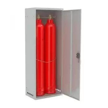 шкаф для кислородного баллона шгр 40-2-4(2х40л)