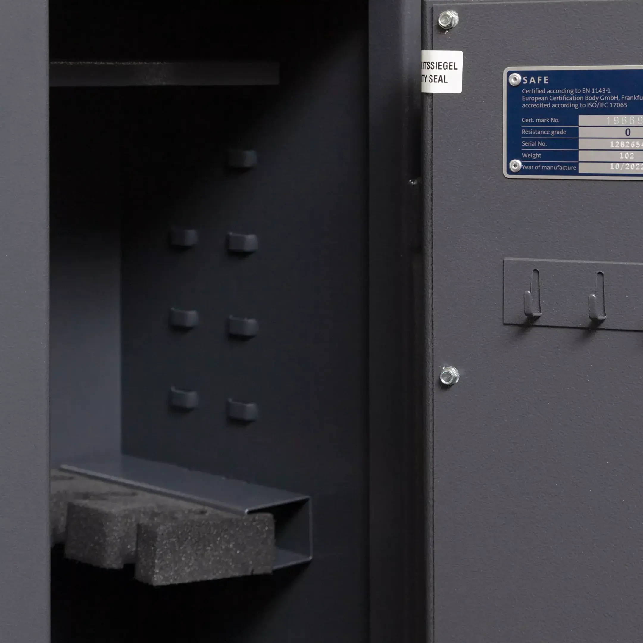 сейф muller safe luzern wf 55629.11 grafit grey