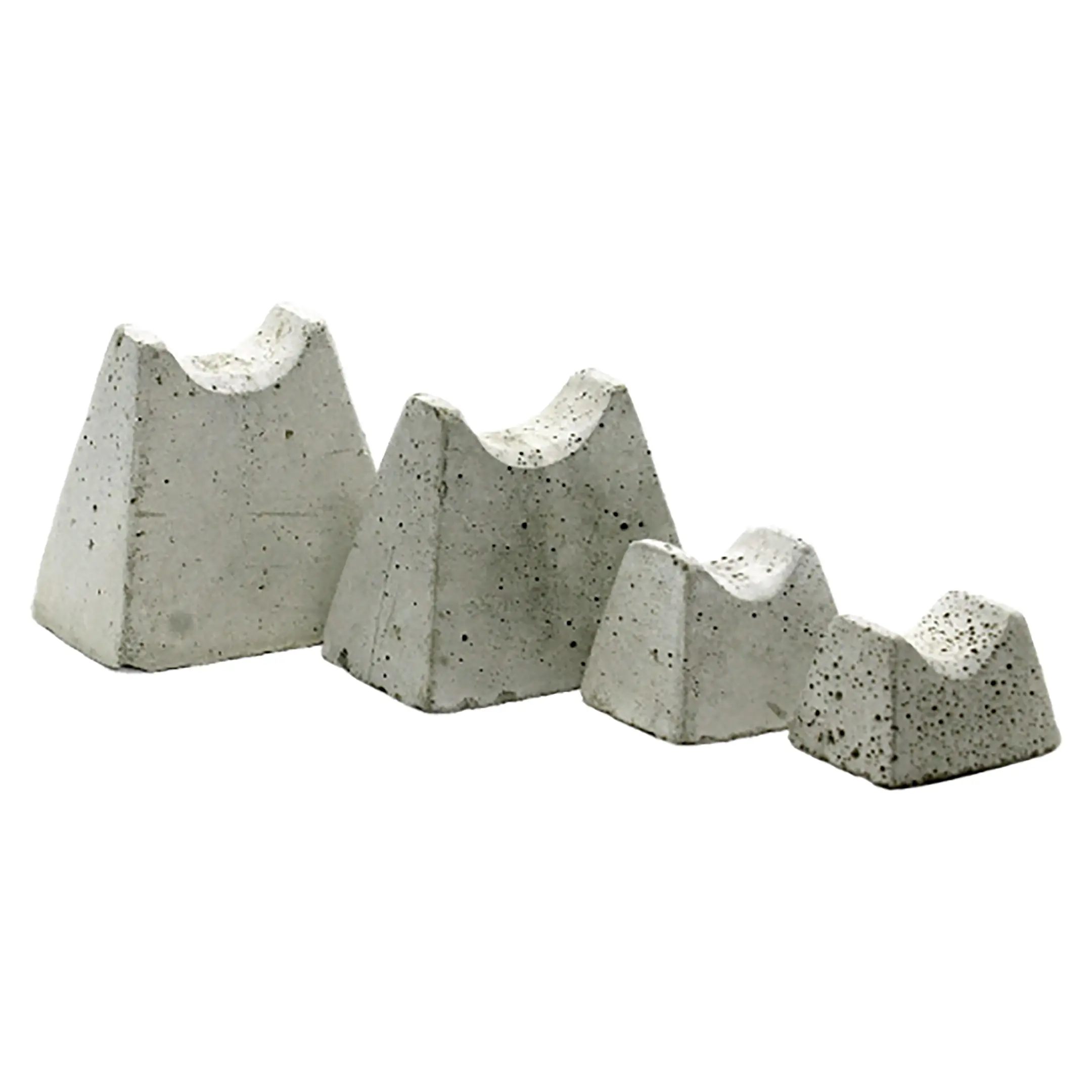 Бетонный фиксатор арматуры пирамида 30 мм, упаковка 500 шт