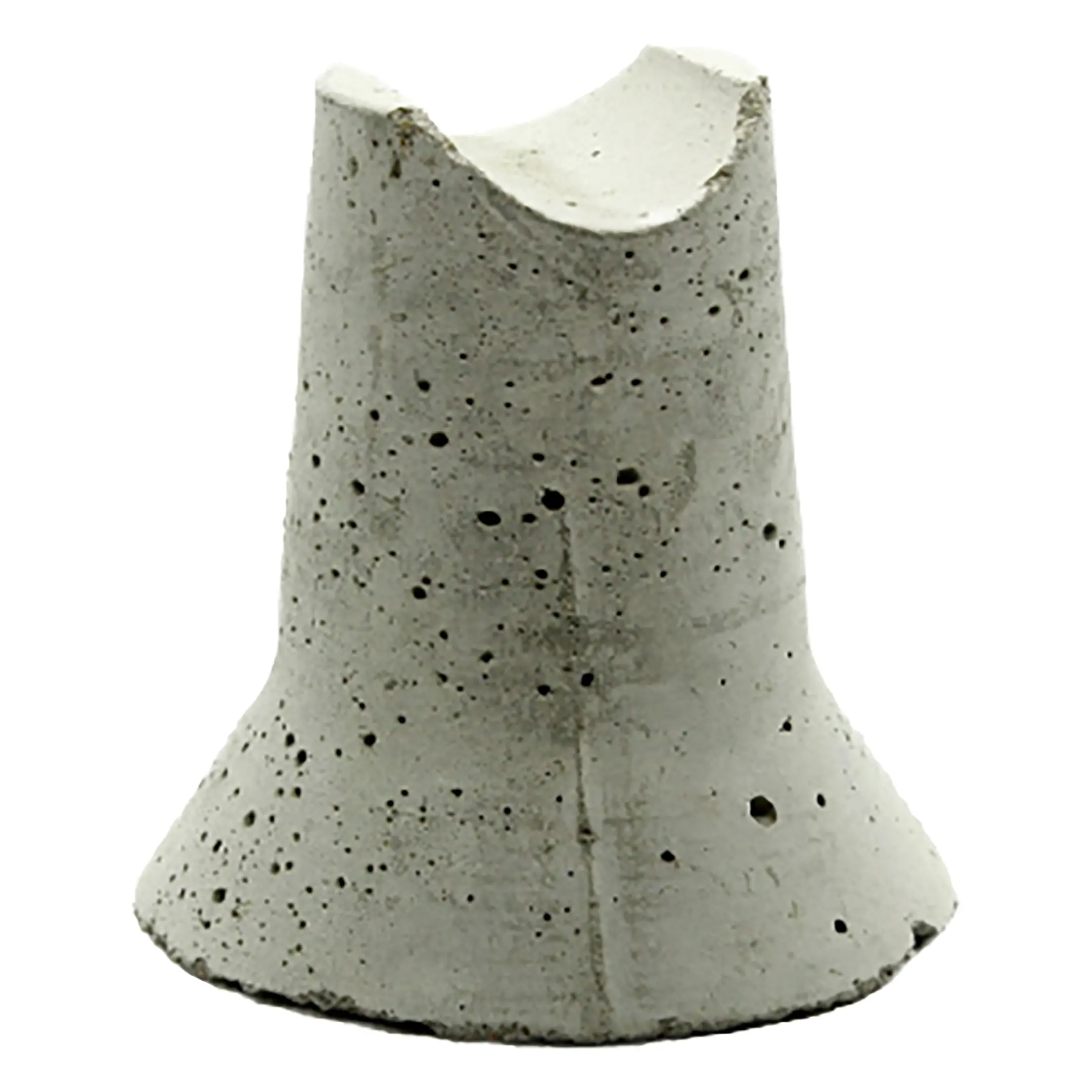 бетонный фиксатор арматуры пирамида опорная для сыпучих грунтов 60 мм, упаковка 100 шт