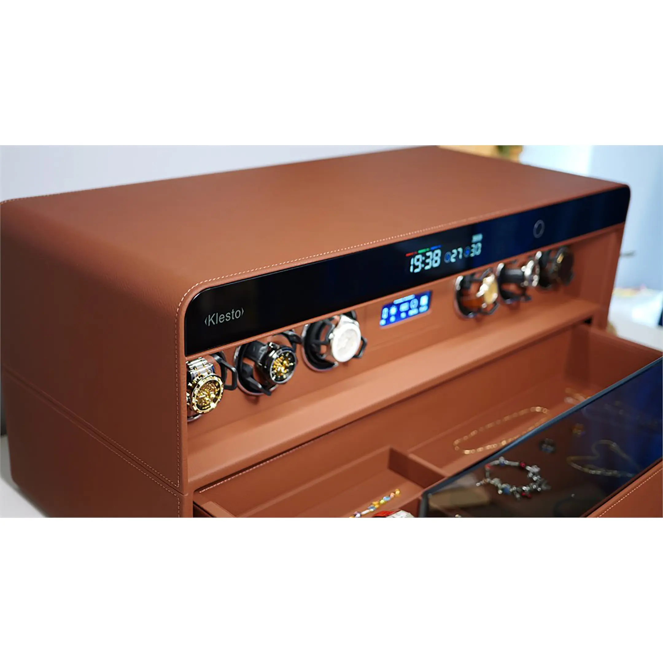 сейф мебельный klesto smart jsm6 рубиновая кожа