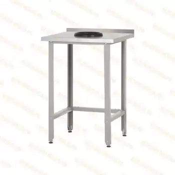 стол для сбора отходов спрн - 860х600х600 «norma ral» с обвязкой (с бортом)
